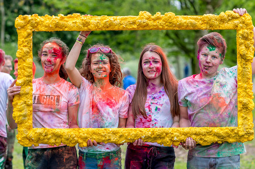 Foto bij Color Run