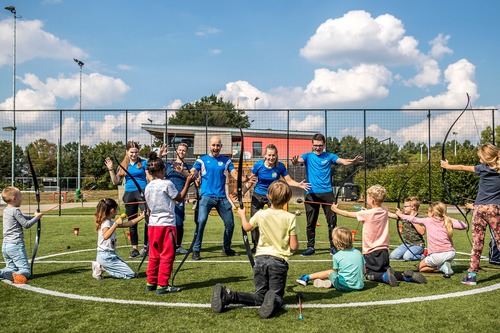 Archery Tag bij Sportstuif Asten